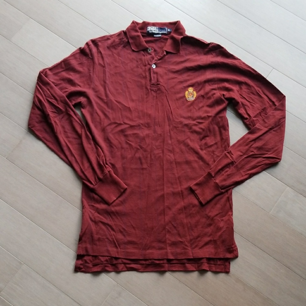 VTG polo by ralph Lauren fine cotton longlseeve